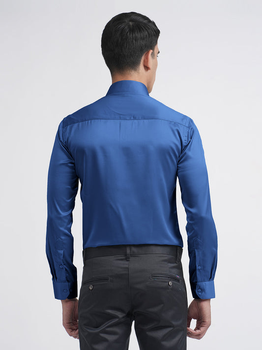 Blue Satin Premium Shirt