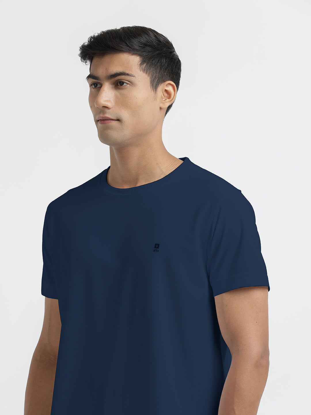 Navy Crew Neck T Shirt