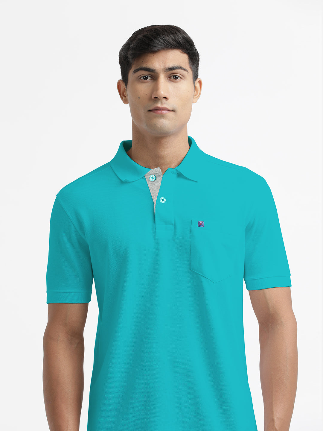 Sea Green Polo T Shirt