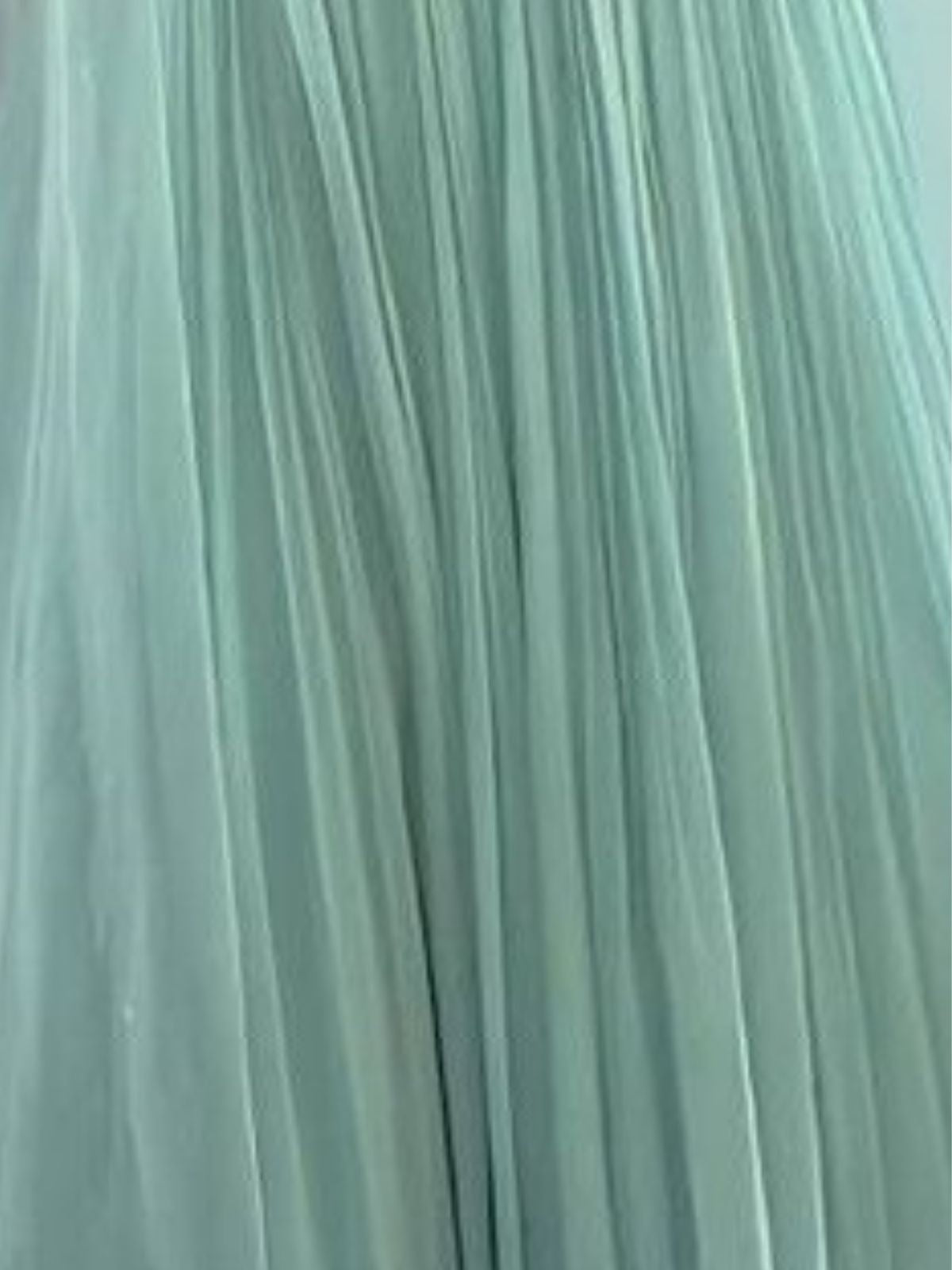 Odette Sky Blue Georgette Solid Semi-Stitched Lehenga For Women