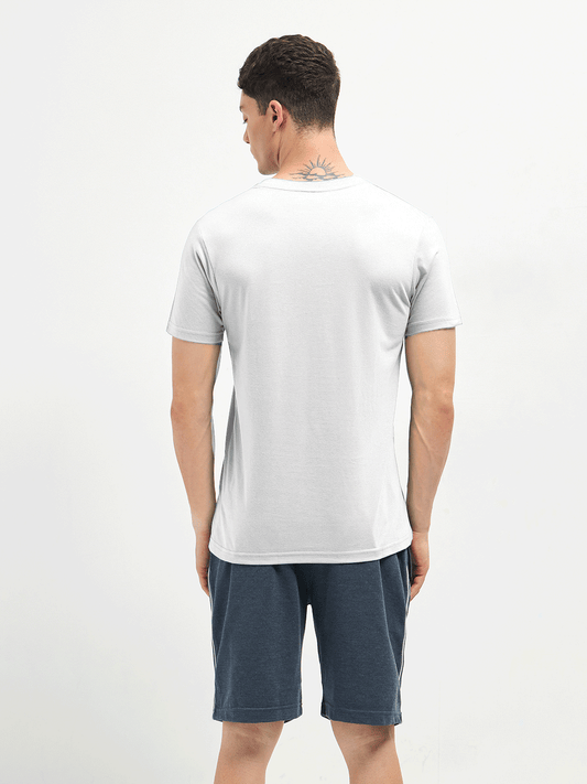 Lotto T-Shirt V Neck White