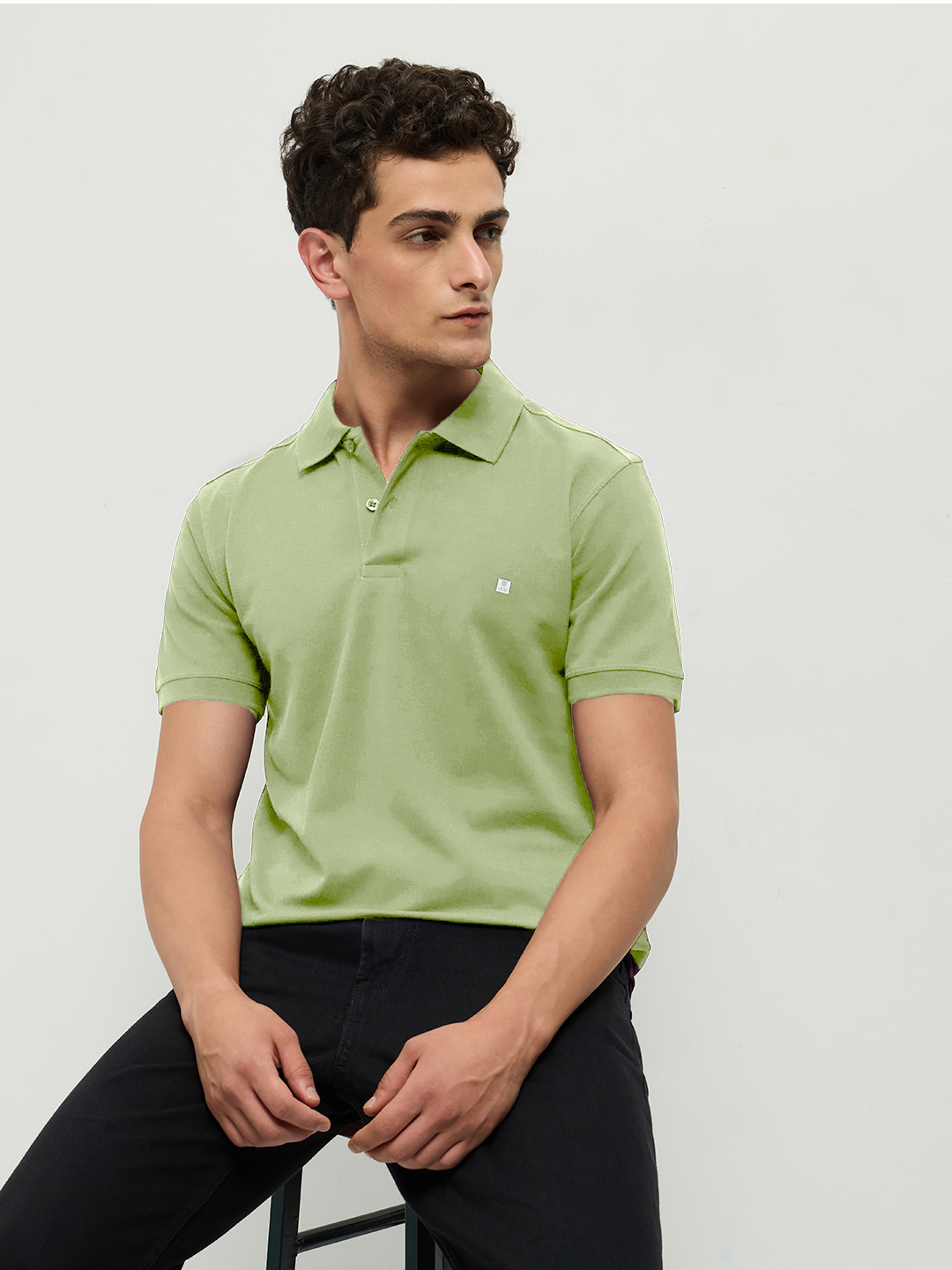 Polo T-Shirt Sage Green