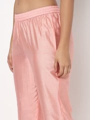 Flared Printed Kurta with Pant Set
