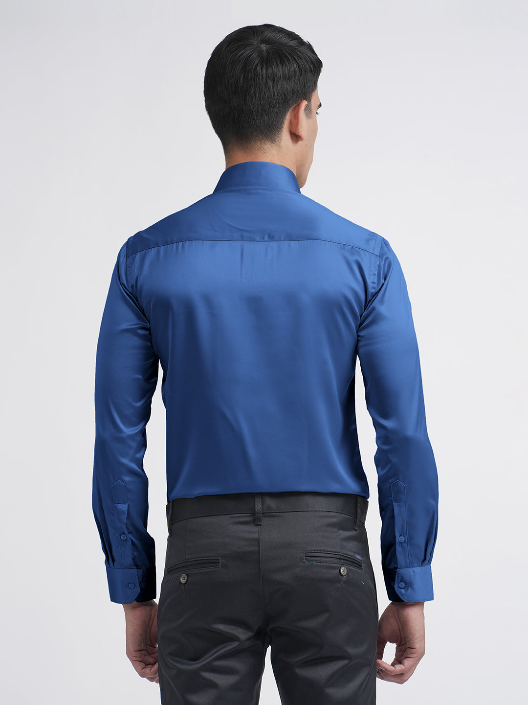 Blue Satin Premium Shirt