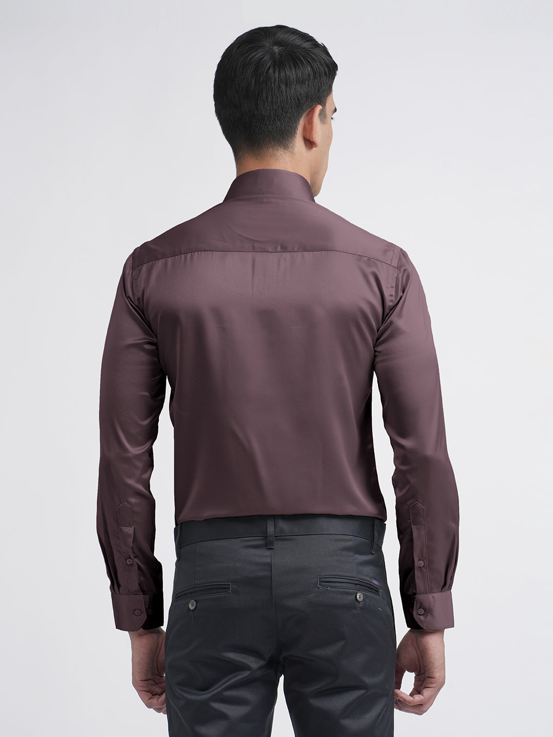 Pastel Purple Satin Premium Shirt