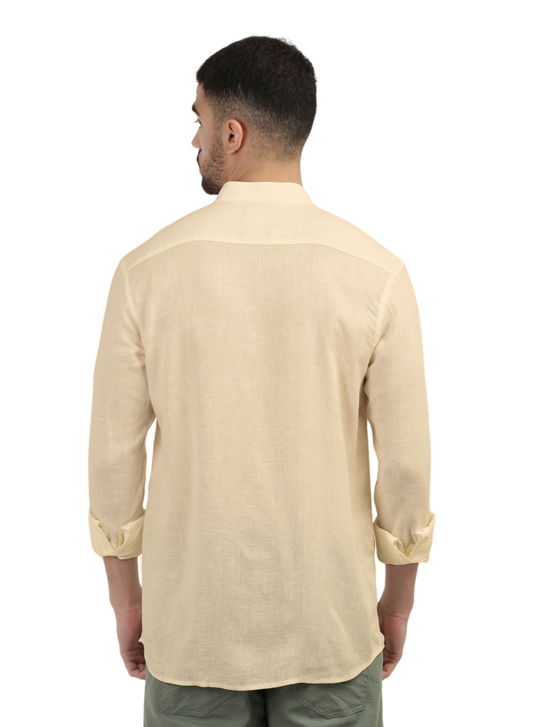 Sand Solid Casual Shirt