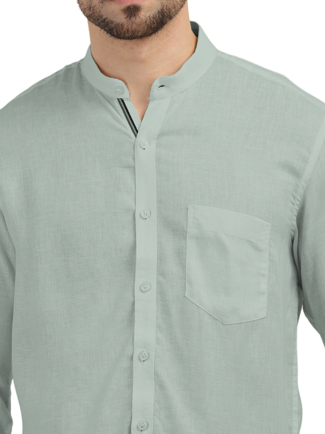 Apple Green Solid Casual Shirt