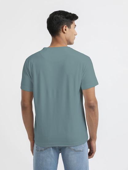 Sea Green Crew Neck T Shirt