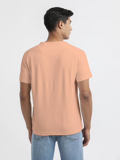Beige Crew Neck T Shirt