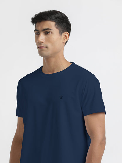 Navy Crew Neck T Shirt