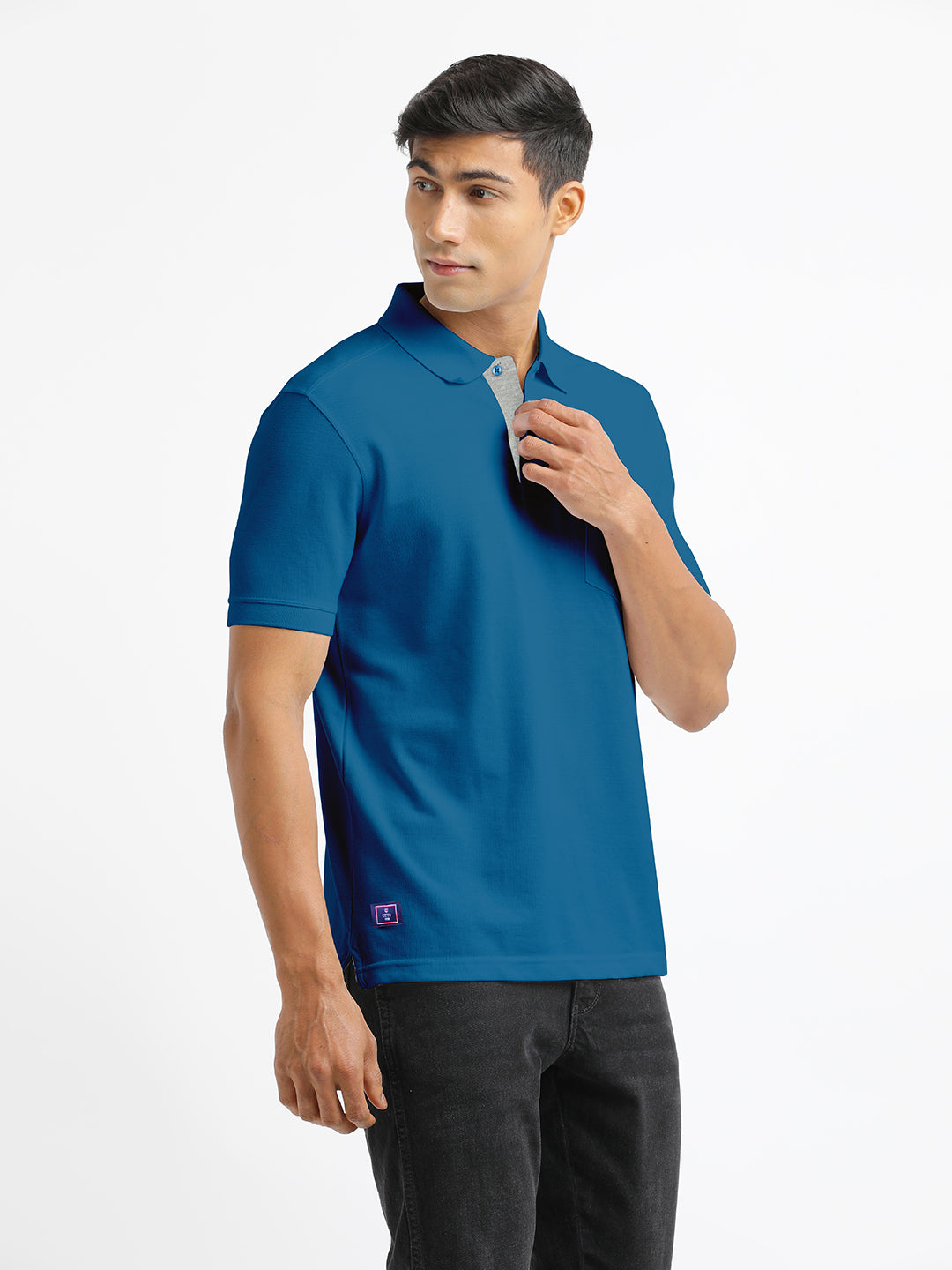 Cobalt Blue Polo T Shirt