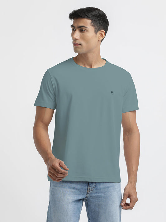 Sea Green Crew Neck T Shirt