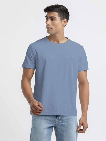 Light Grey Crew Neck T Shirt
