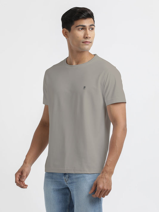 Peach Crew Neck T Shirt