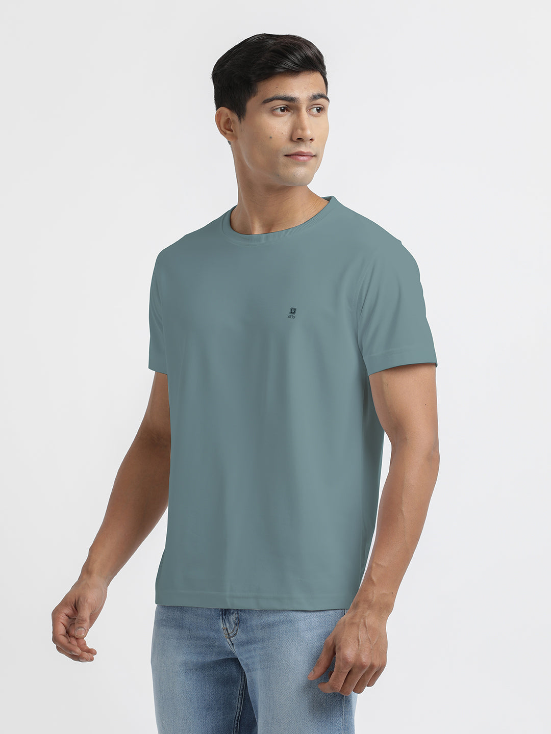 Sea Green Crew Neck T Shirt