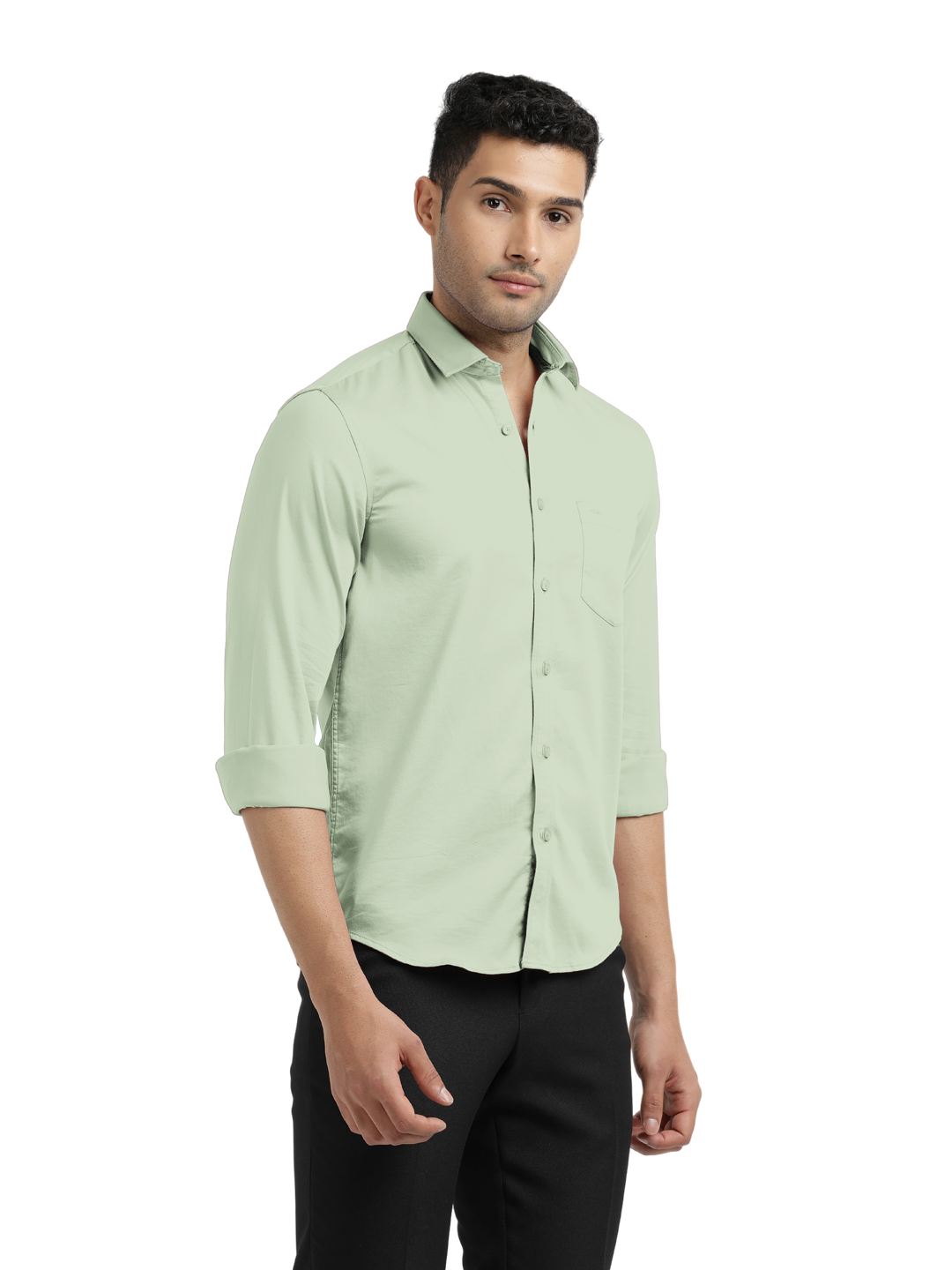 Sap Satin Solid Shirt