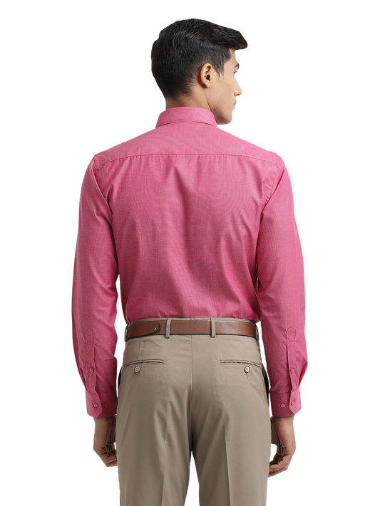 Dark Pink Fil-a-Fil Solid Shirt