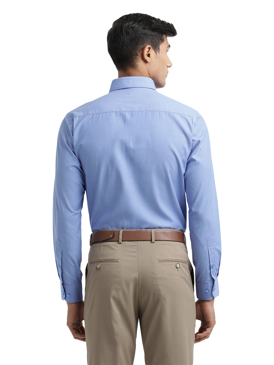 Blue Fil-a-Fil Solid Shirt