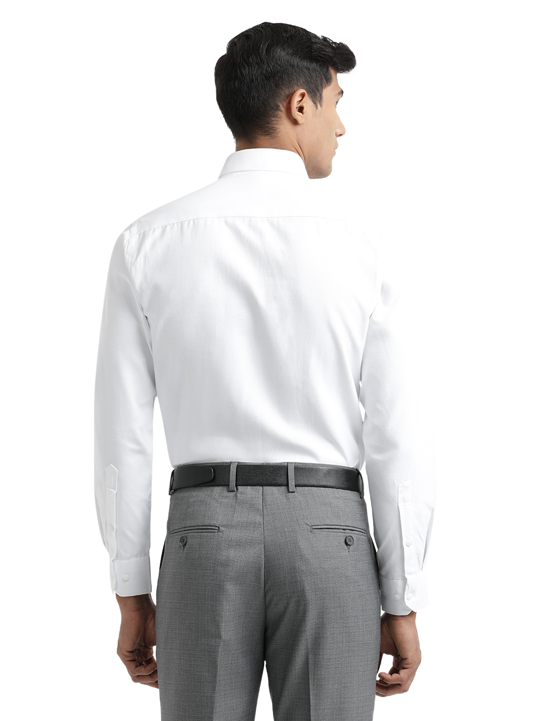 White Oxford Solid Formal Shirt