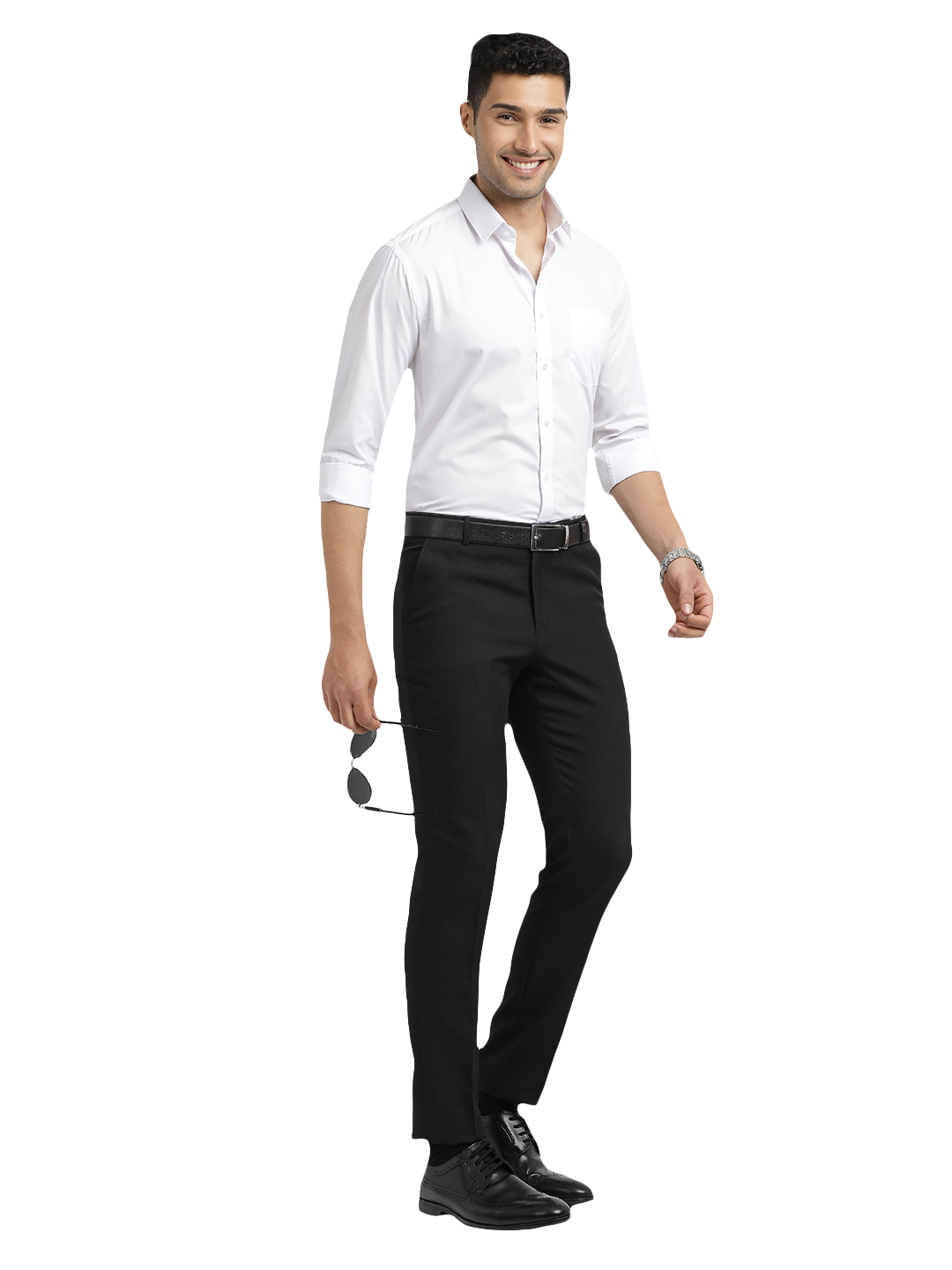 Ivory Solid Formal Shirt