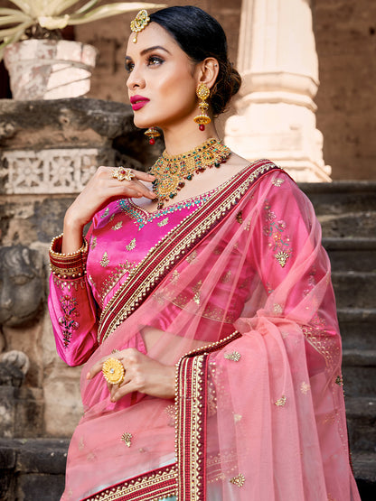 Odette Women Modern Semi Stitched Sea Green Lehenga Choli