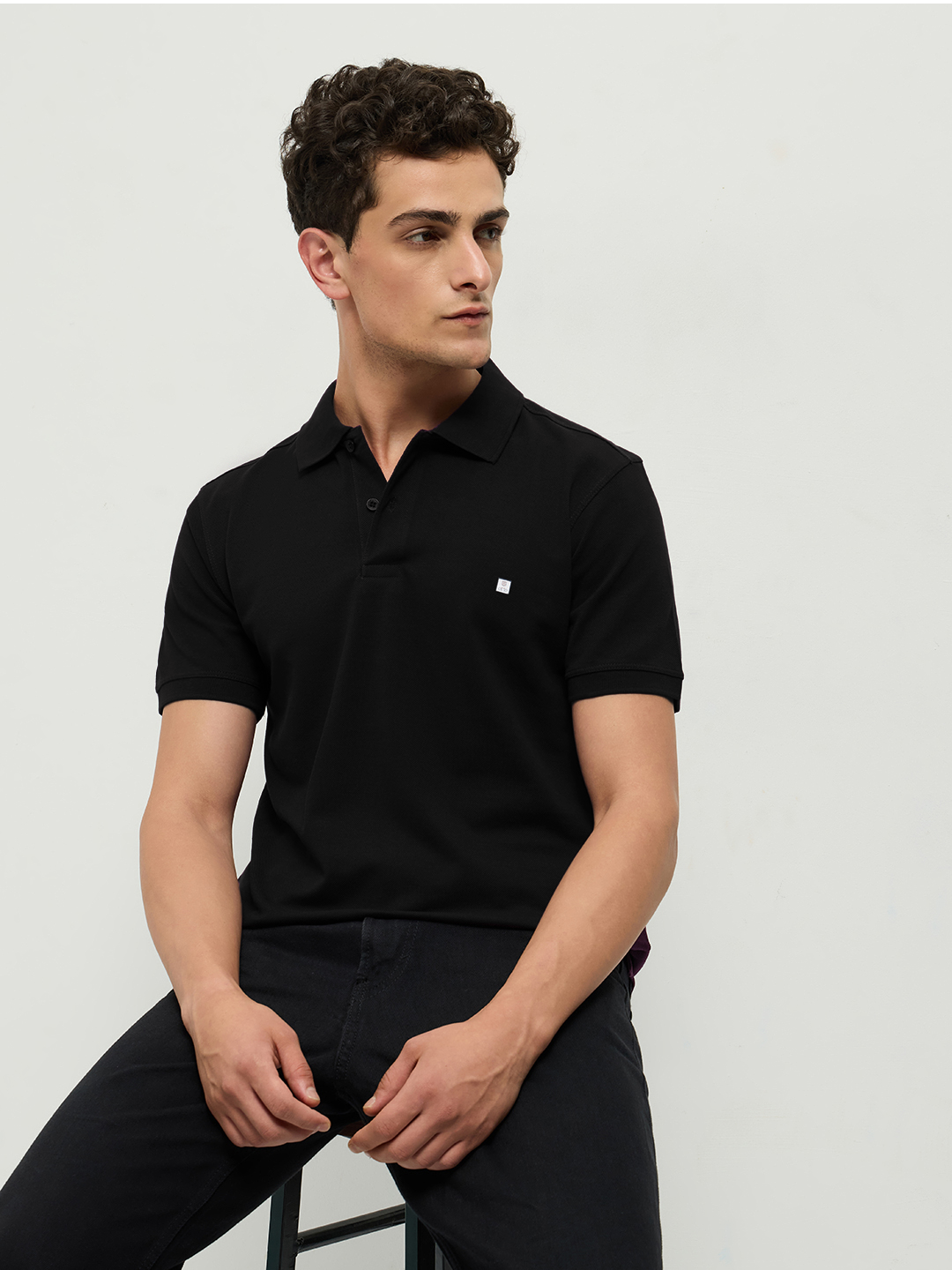 Polo T-Shirt Black