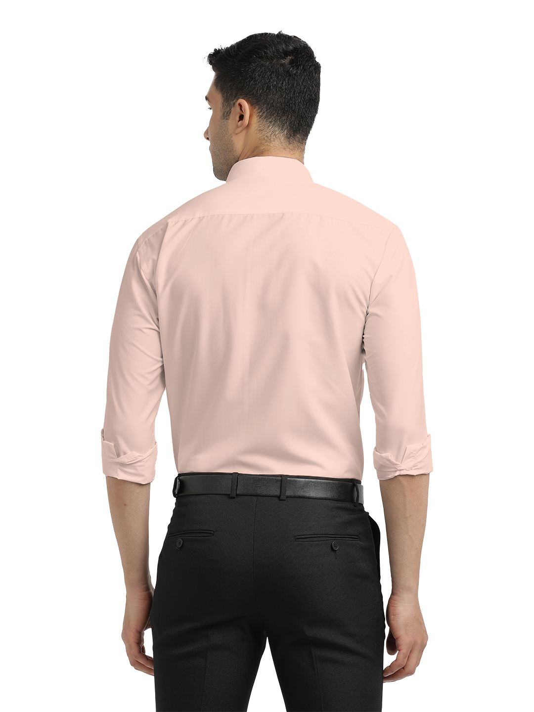 Light Pink Plain Formal Shirt