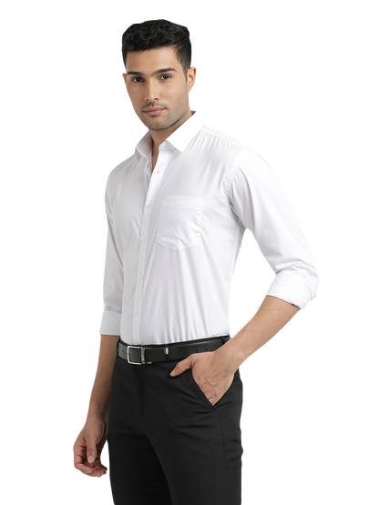 Ivory Solid Formal Shirt