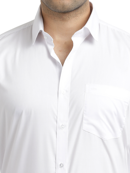 Ivory Solid Formal Shirt