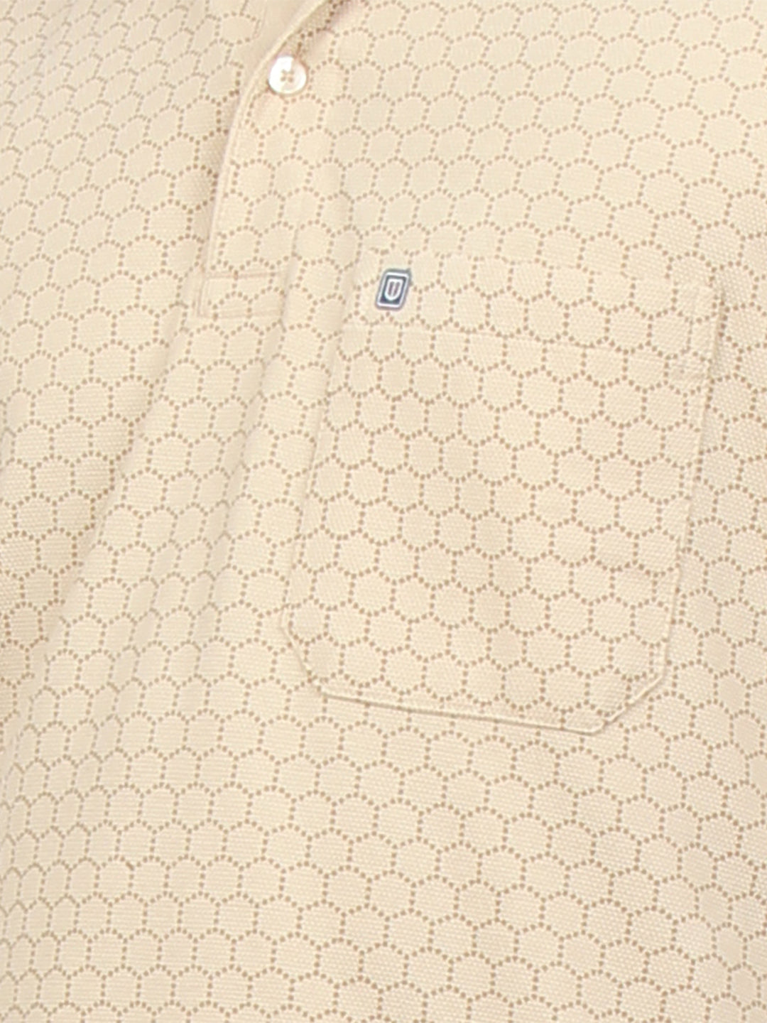 Fawn Printed Polo T Shirt