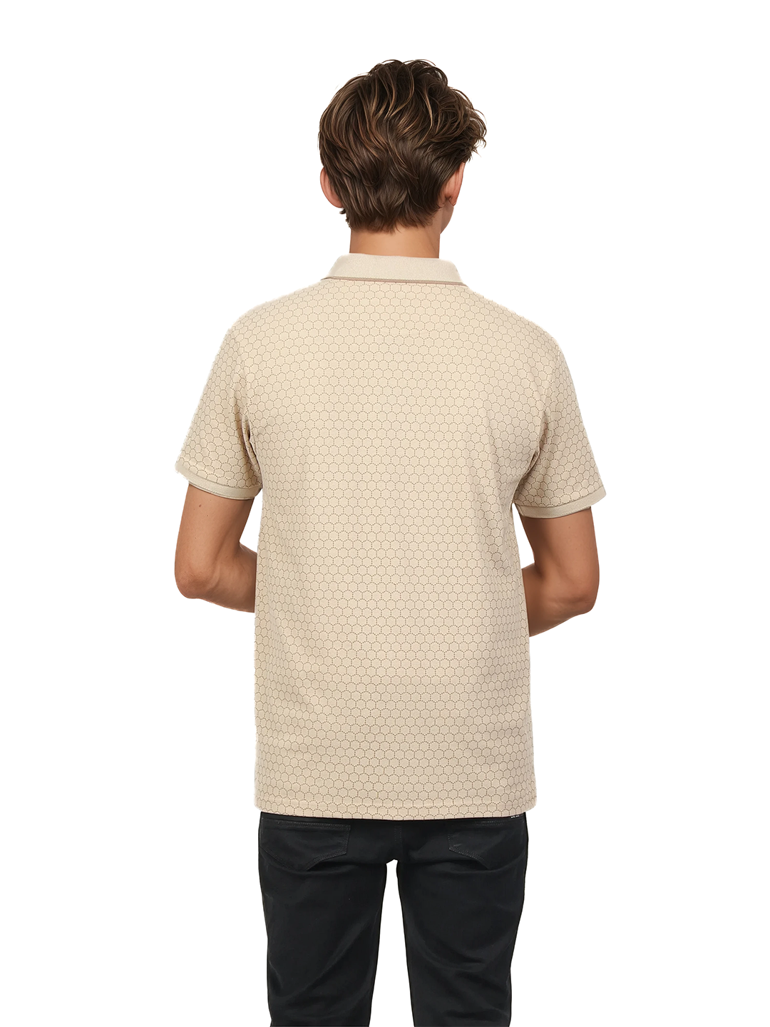 Fawn Printed Polo T Shirt