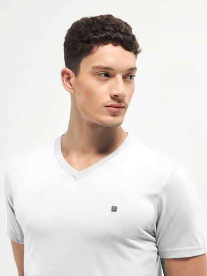 Lotto T-Shirt V Neck White