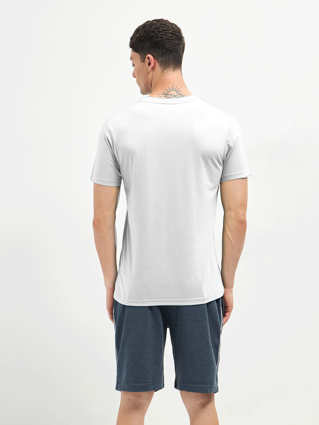 Lotto T-Shirt V Neck White