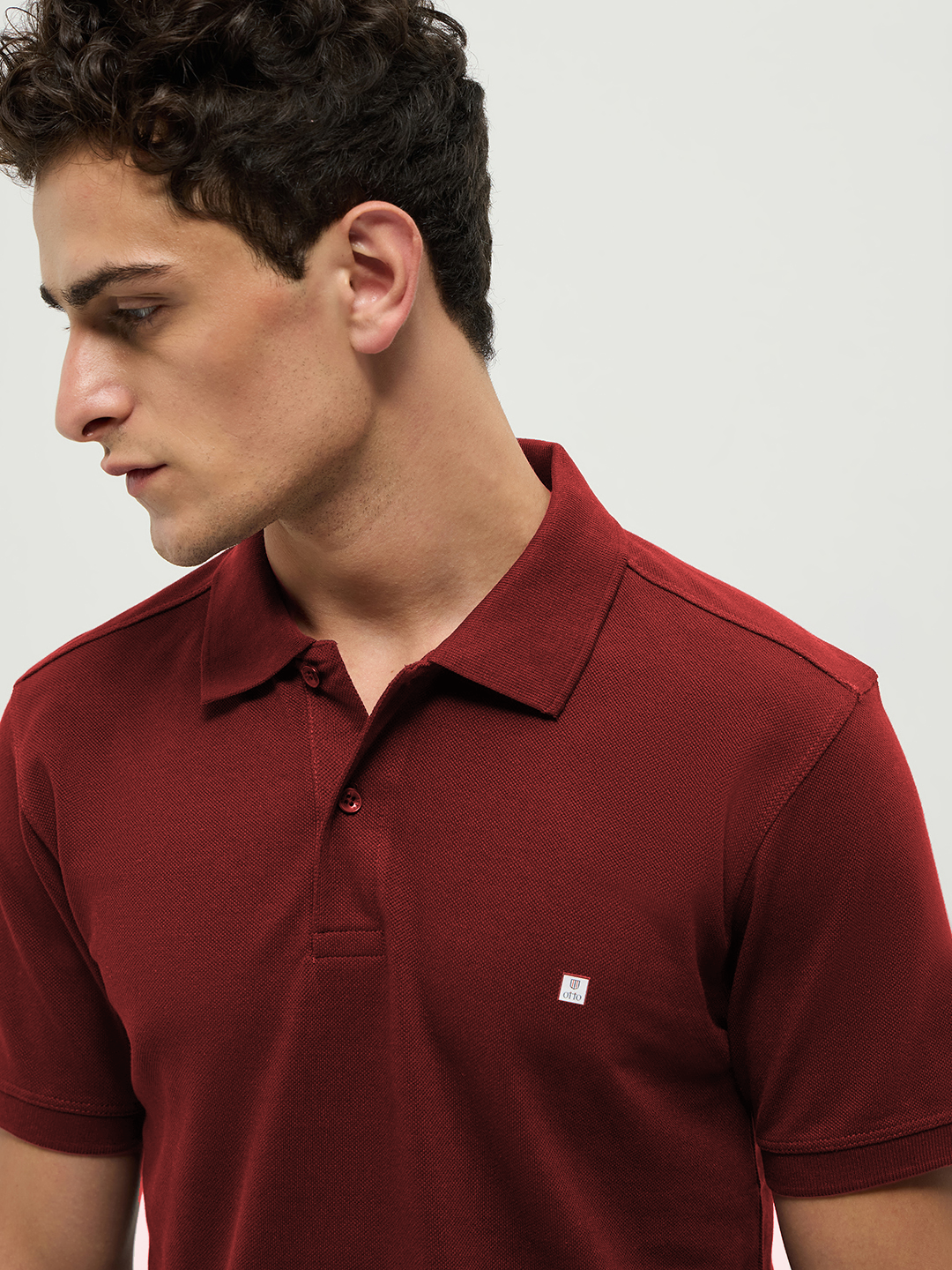 Polo T-Shirt Maroon