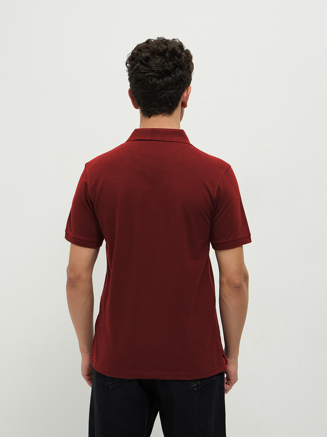 Polo T-Shirt Maroon