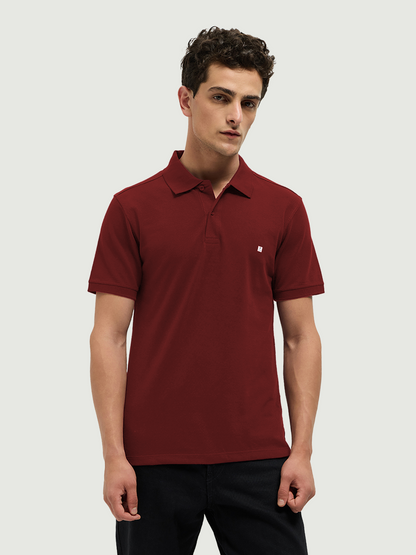 Polo T-Shirt Maroon