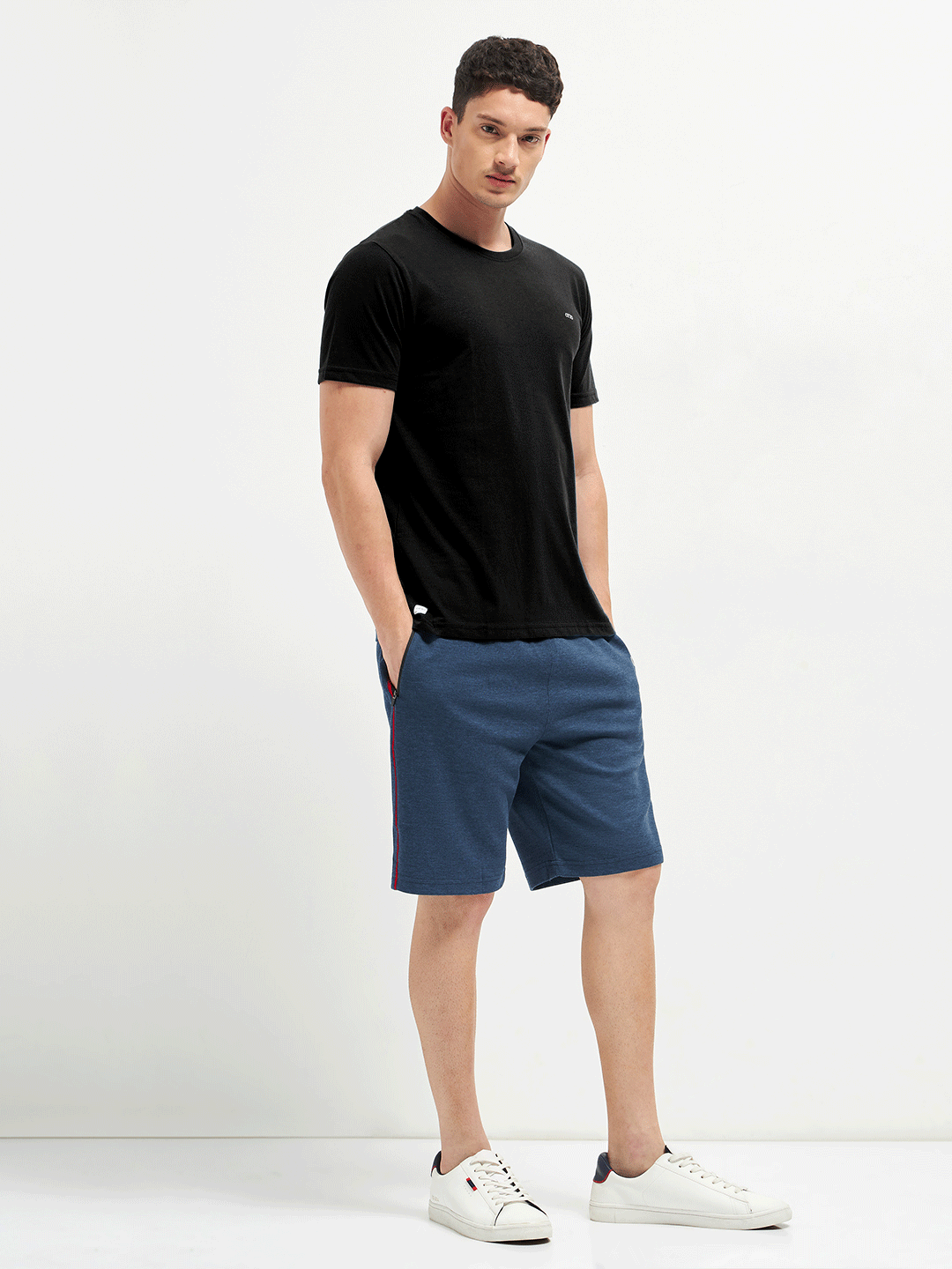 Motto T-Shirt Crew Neck Black