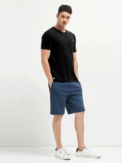 Motto T-Shirt Crew Neck Black