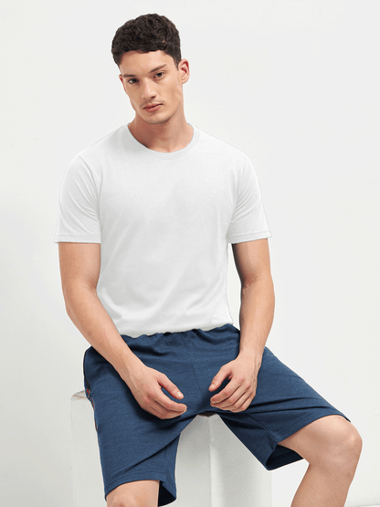 Motto T-Shirt Crew Neck White