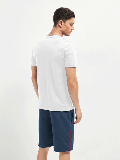 Motto T-Shirt Crew Neck White