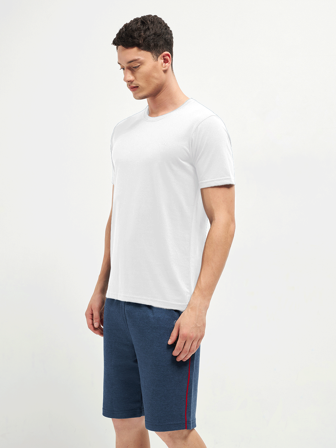 Motto T-Shirt Crew Neck White