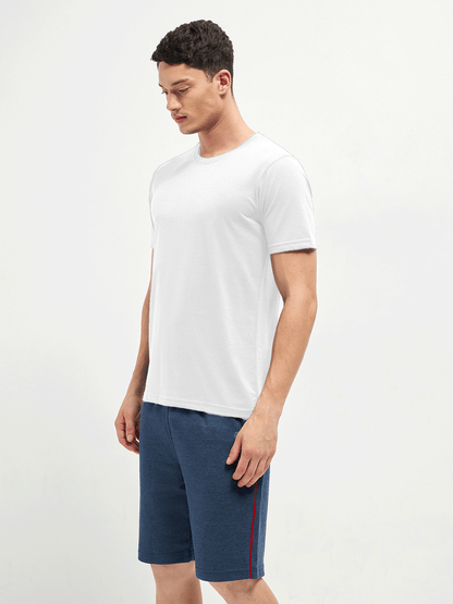 Motto T-Shirt Crew Neck White