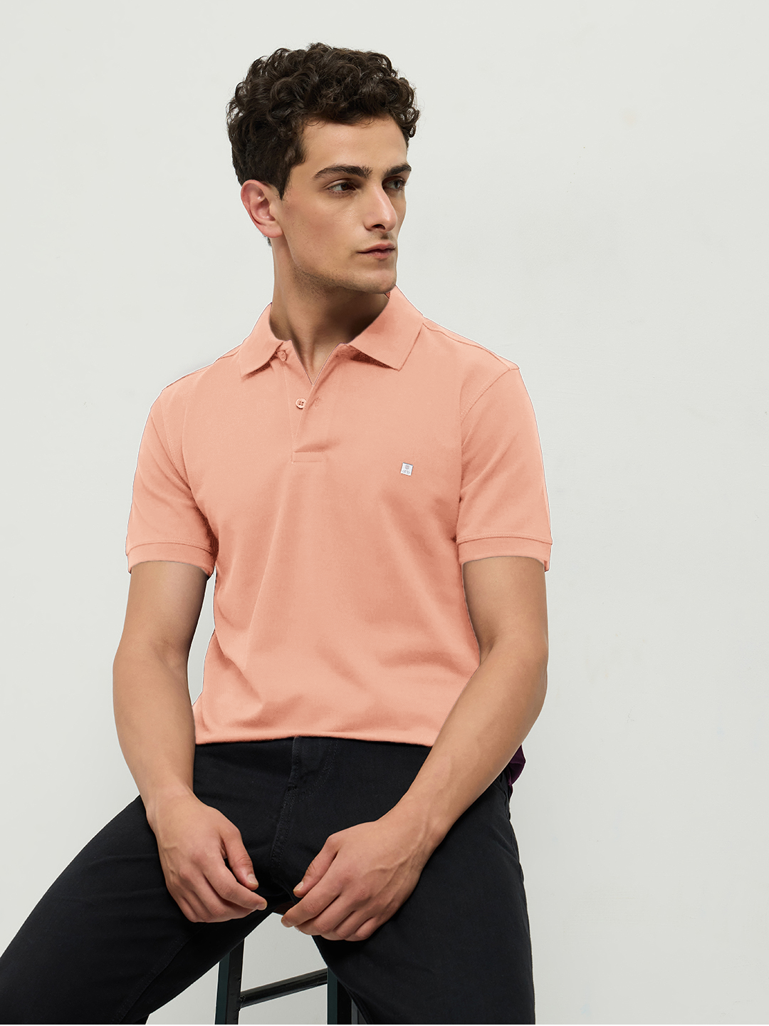 Polo T-Shirt Peach