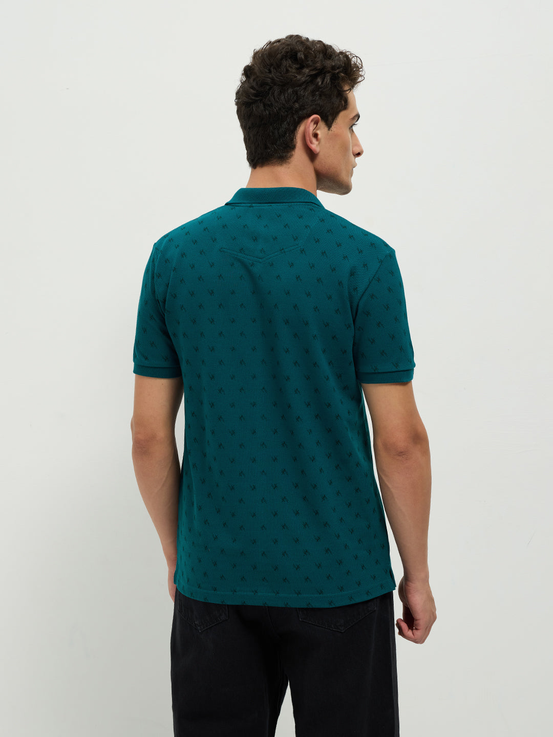 Patrol Printed Polo Casual T Shirt