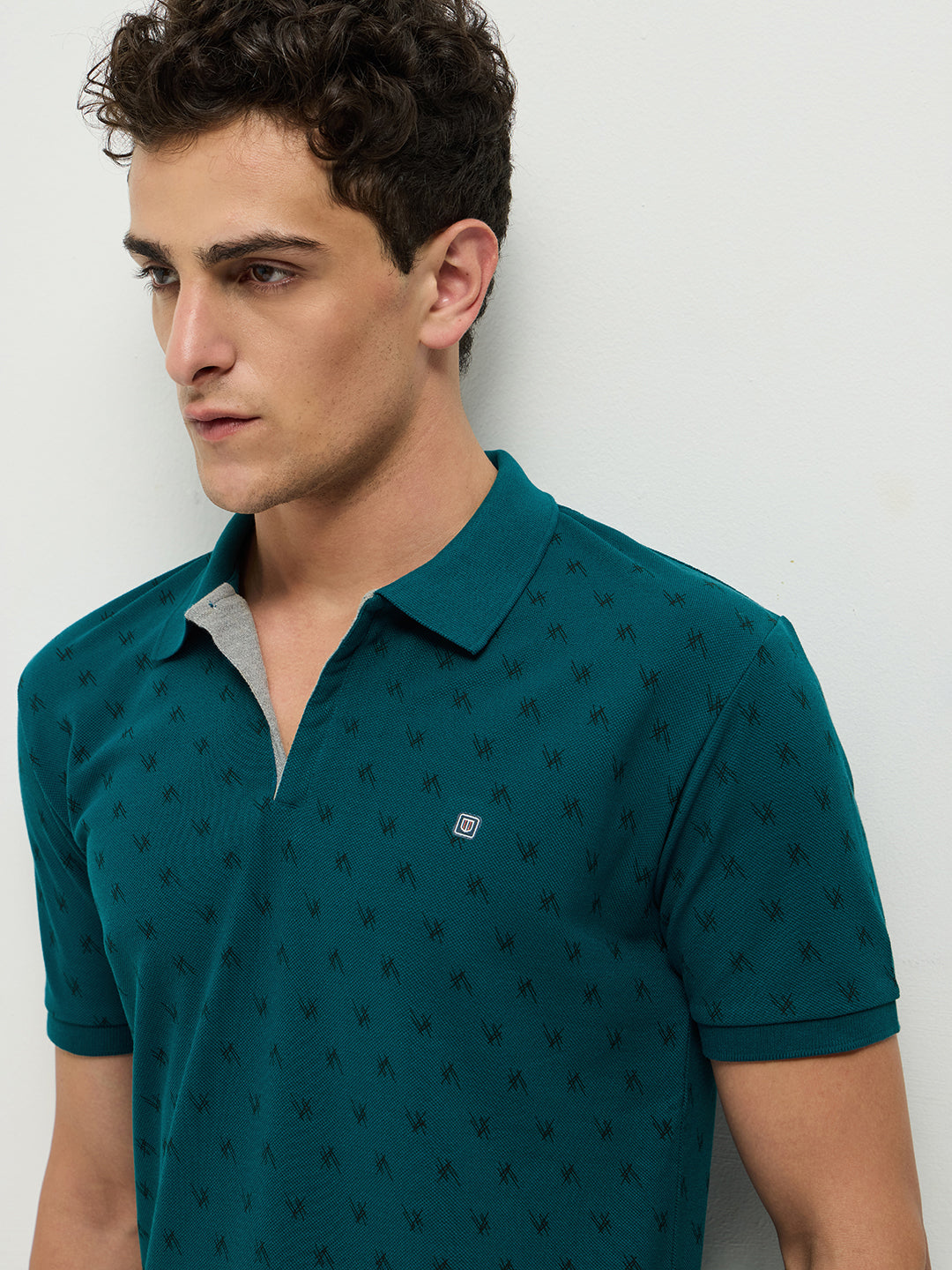 Patrol Printed Polo Casual T Shirt