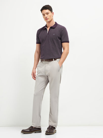 Jewal Printed Polo Casual T Shirt