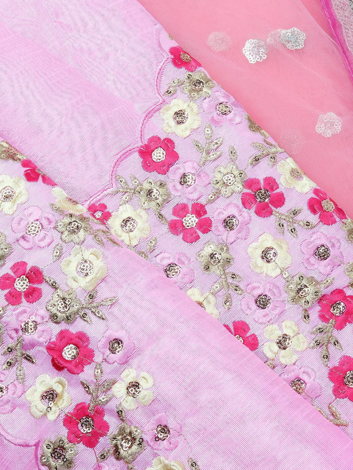 Odette Women Designer Semi-Stitched Lehenga Choli